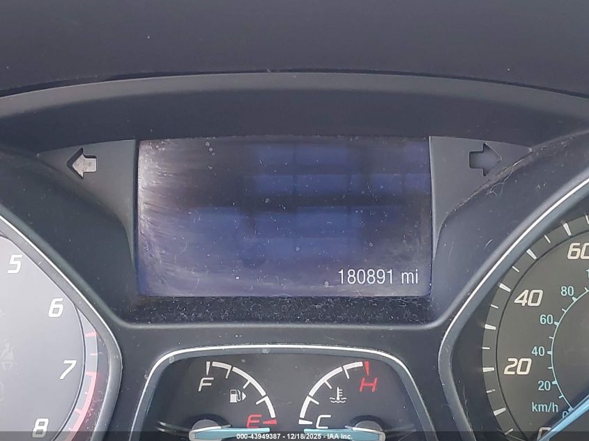 2013 Ford Focus Se VIN: 1FADP3F22DL282613 Lot: 43949387