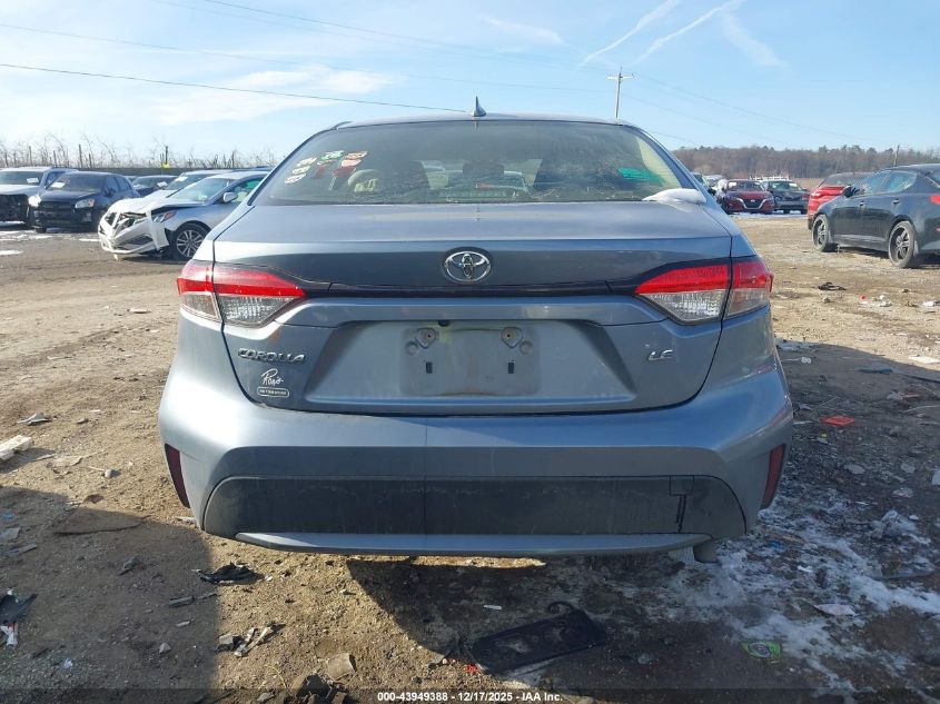 2020 Toyota Corolla Le VIN: JTDEPRAE4LJ054464 Lot: 43949388
