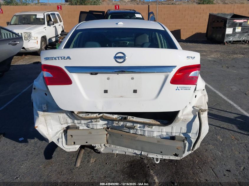 2019 Nissan Sentra Sv VIN: 3N1AB7AP8KY354735 Lot: 43949390