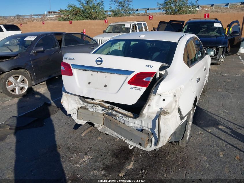 2019 Nissan Sentra Sv VIN: 3N1AB7AP8KY354735 Lot: 43949390