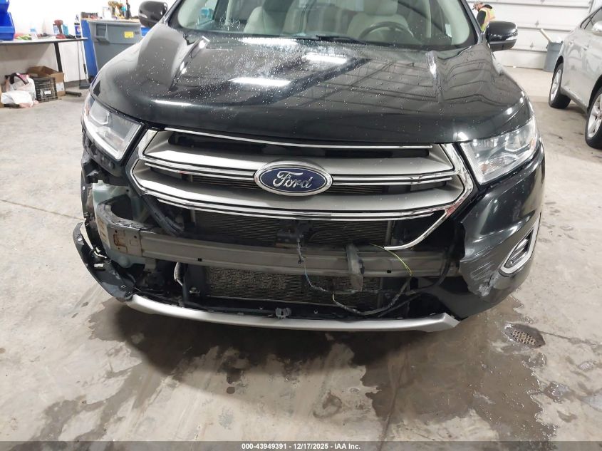 2015 Ford Edge Titanium VIN: 2FMTK4K87FBB81537 Lot: 43949391