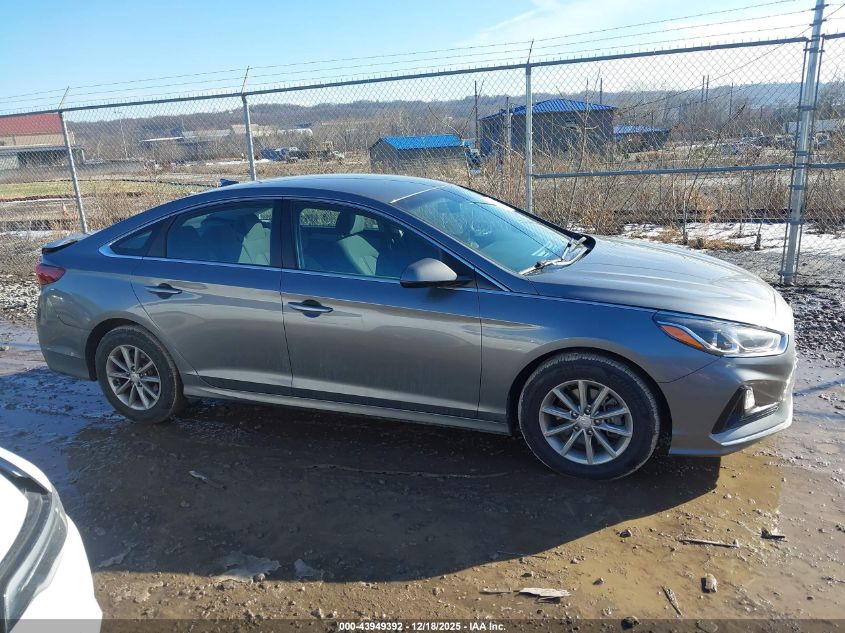 2018 Hyundai Sonata Se VIN: 5NPE24AF2JH706496 Lot: 43949392