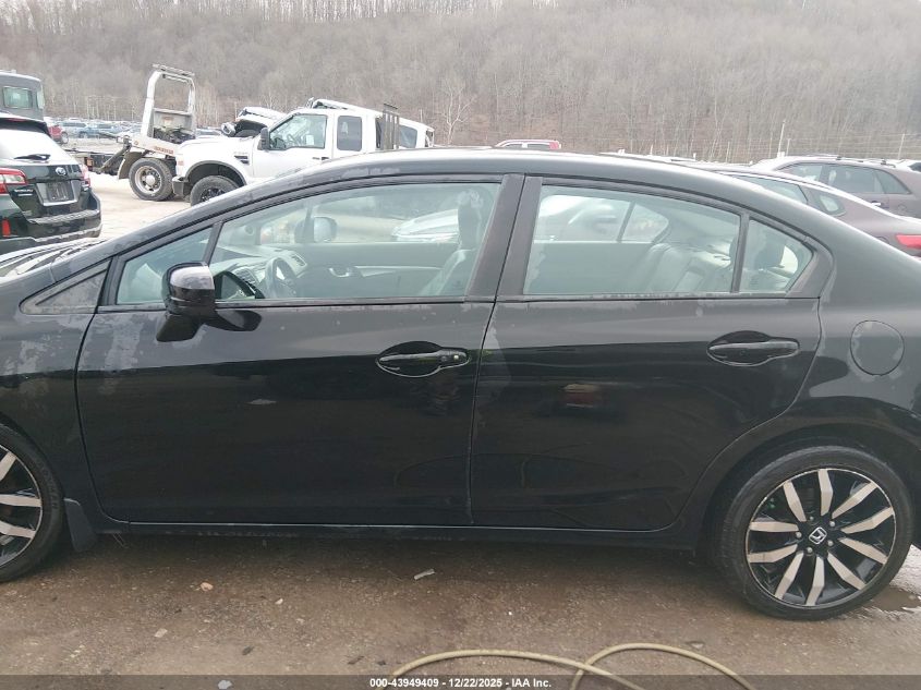 2015 Honda Civic Ex-L VIN: 2HGFB2F91FH540596 Lot: 43949409