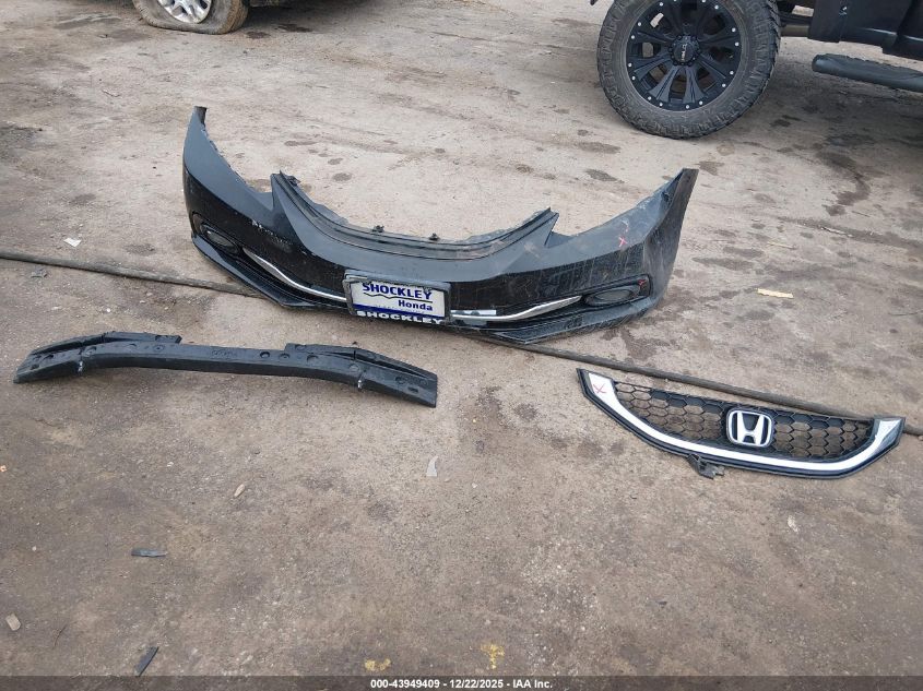 2015 Honda Civic Ex-L VIN: 2HGFB2F91FH540596 Lot: 43949409