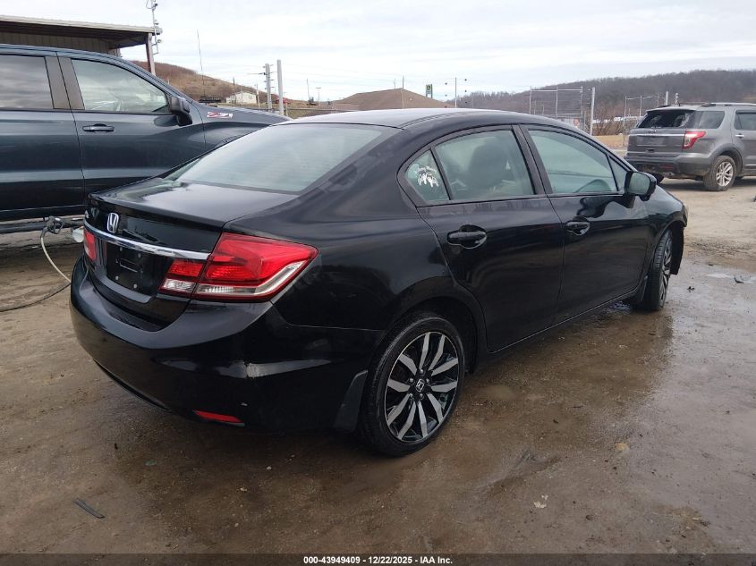 2015 Honda Civic Ex-L VIN: 2HGFB2F91FH540596 Lot: 43949409