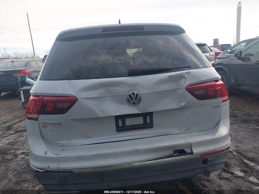 2018 Volkswagen Tiguan 2.0T Se/2.0T Sel VIN: 3VV3B7AX7JM082076 Lot: 43949411