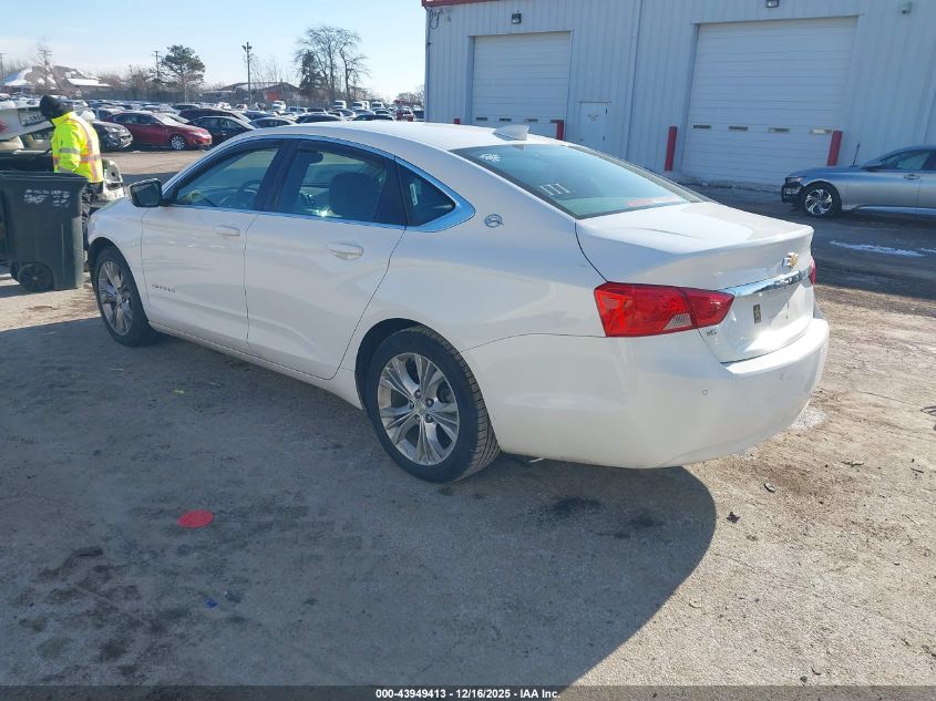 2015 Chevrolet Impala 2Lt VIN: 2G1125S31F9290999 Lot: 43949413