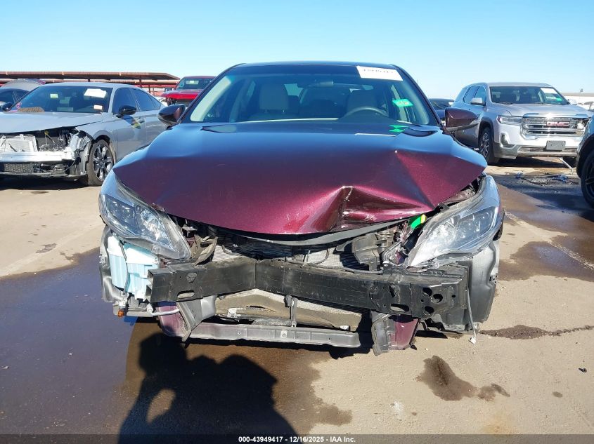 2016 Toyota Avalon Xle VIN: 4T1BK1EB6GU239358 Lot: 43949417