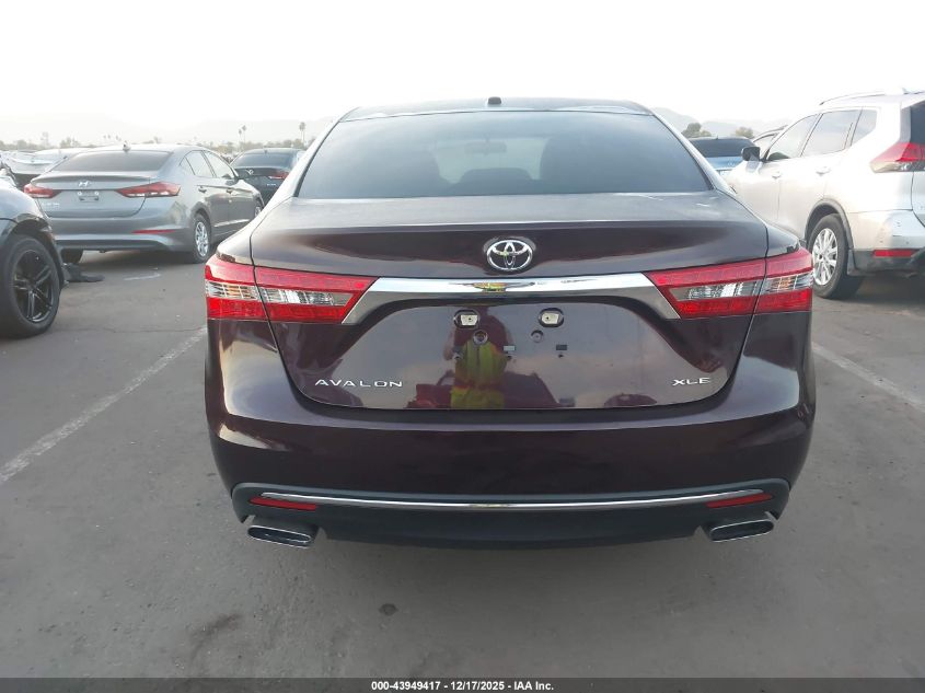 2016 Toyota Avalon Xle VIN: 4T1BK1EB6GU239358 Lot: 43949417