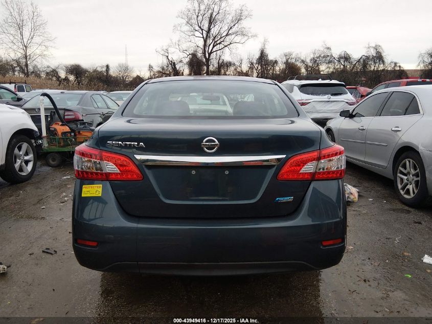 2014 Nissan Sentra S VIN: 3N1AB7AP9EL682585 Lot: 43949416