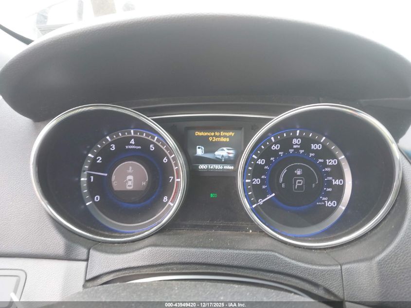 2014 Hyundai Sonata Limited VIN: 5NPEC4AC6EH848956 Lot: 43949420