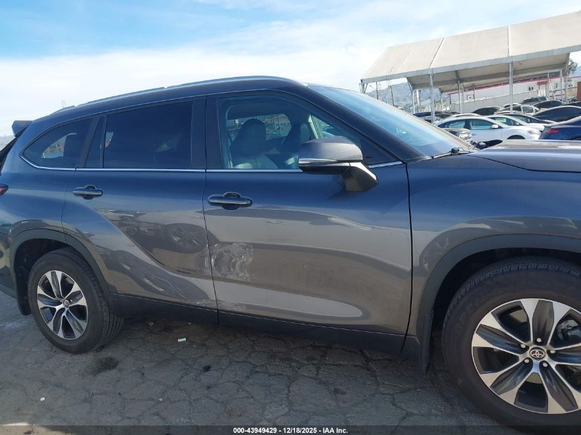 2023 Toyota Highlander Hybrid Xle VIN: 5TDKARAH2PS522487 Lot: 43949429