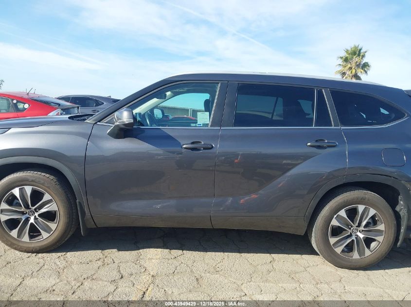 2023 Toyota Highlander Hybrid Xle VIN: 5TDKARAH2PS522487 Lot: 43949429