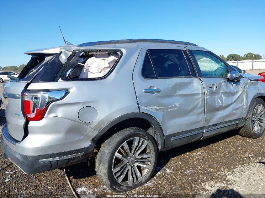 2018 Ford Explorer Platinum VIN: 1FM5K8HT0JGB97320 Lot: 43949430