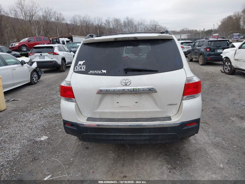 2011 Toyota Highlander Limited V6 VIN: 5TDDK3EH5BS051537 Lot: 43949433