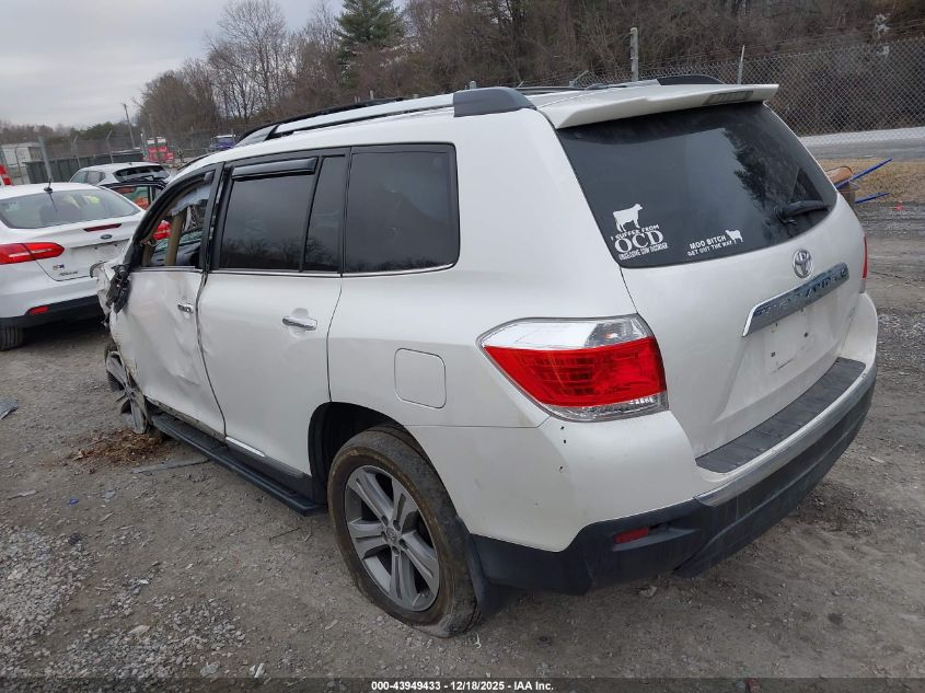 2011 Toyota Highlander Limited V6 VIN: 5TDDK3EH5BS051537 Lot: 43949433