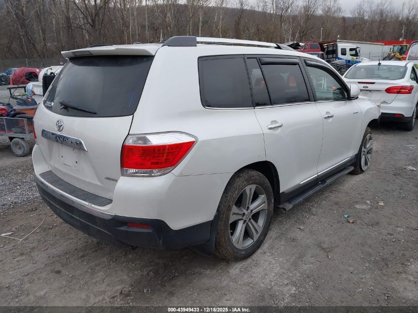2011 Toyota Highlander Limited V6 VIN: 5TDDK3EH5BS051537 Lot: 43949433