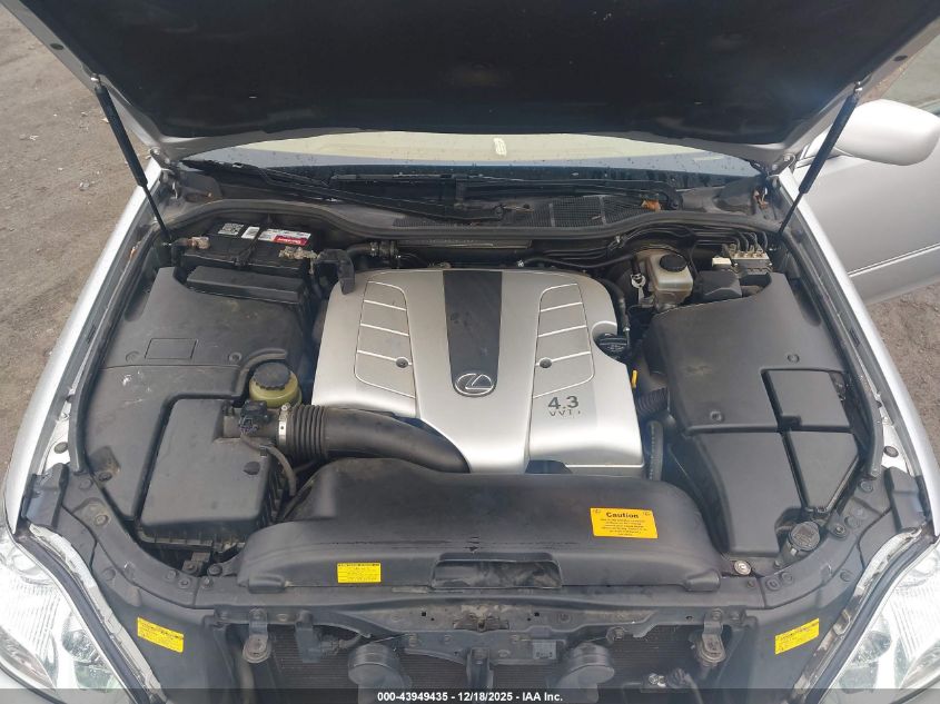 2006 Lexus Ls 430 VIN: JTHBN36F365050666 Lot: 43949435