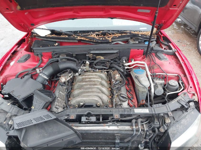 2010 Audi S5 4.2 Premium Plus VIN: WAUVVAFR3AA019590 Lot: 43949438