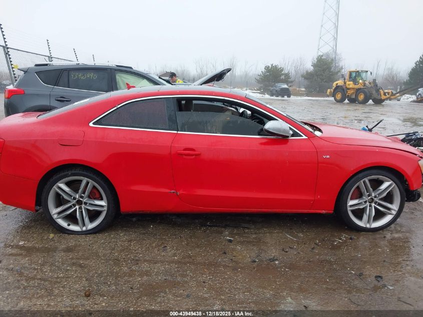 2010 Audi S5 4.2 Premium Plus VIN: WAUVVAFR3AA019590 Lot: 43949438