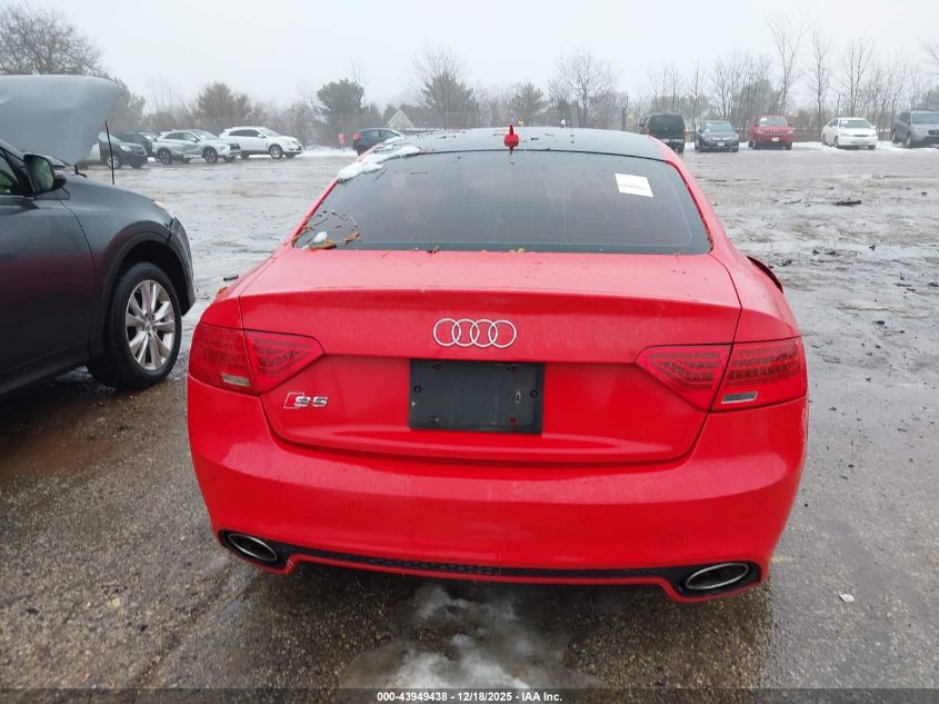 2010 Audi S5 4.2 Premium Plus VIN: WAUVVAFR3AA019590 Lot: 43949438
