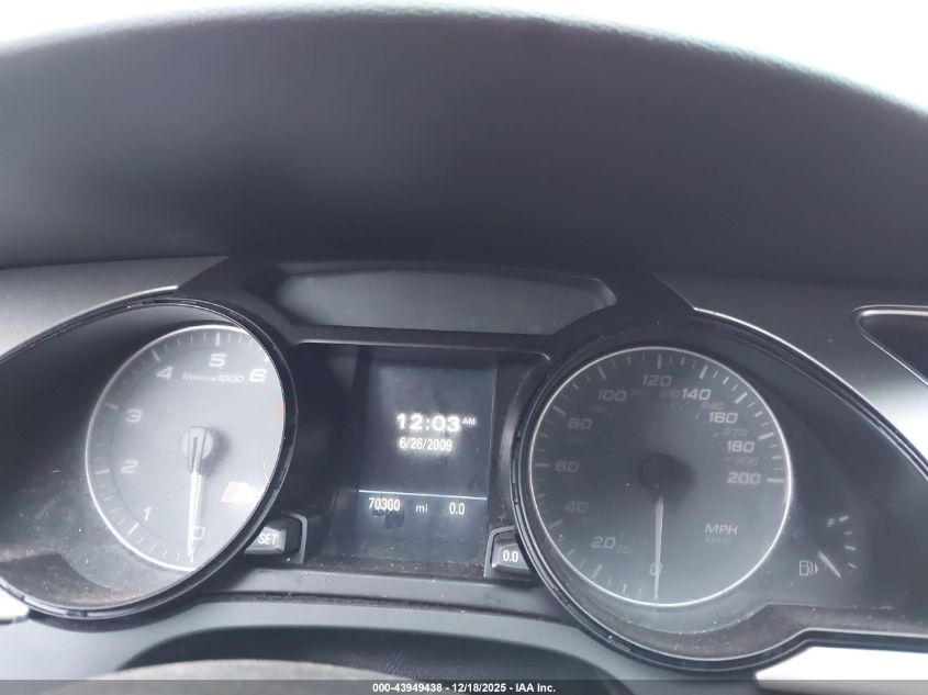 2010 Audi S5 4.2 Premium Plus VIN: WAUVVAFR3AA019590 Lot: 43949438