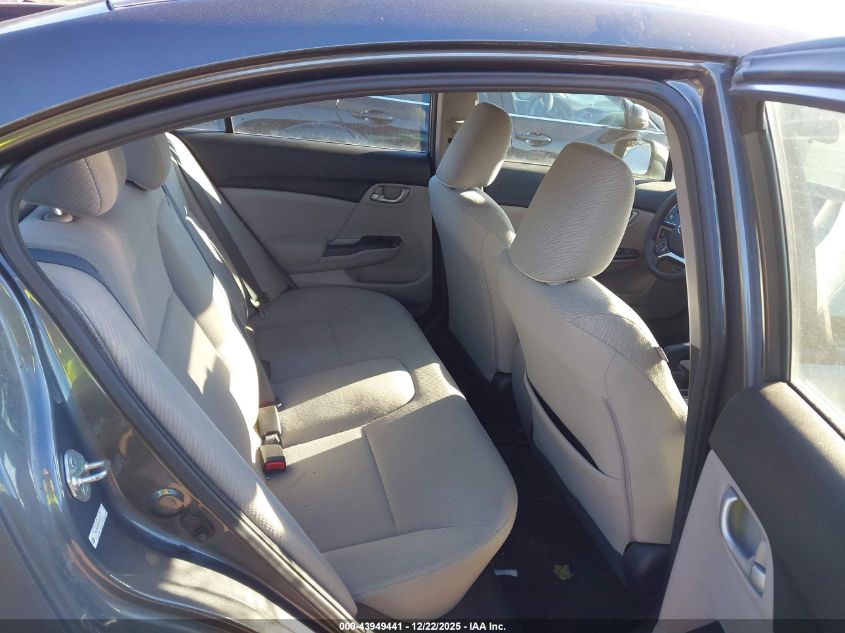 2013 Honda Civic Lx VIN: 2HGFB2F55DH520877 Lot: 43949441