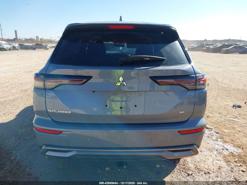 2025 Mitsubishi Outlander Se 2.5 2Wd VIN: JA4J3VA86SZ030173 Lot: 43949444