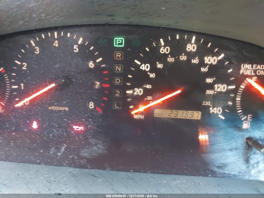 1997 Lexus Es 300 VIN: JT8BF22G3V0059966 Lot: 43949445