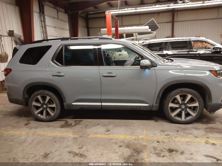 2023 Honda Pilot Awd Elite VIN: 5FNYG1H81PB056538 Lot: 43949447