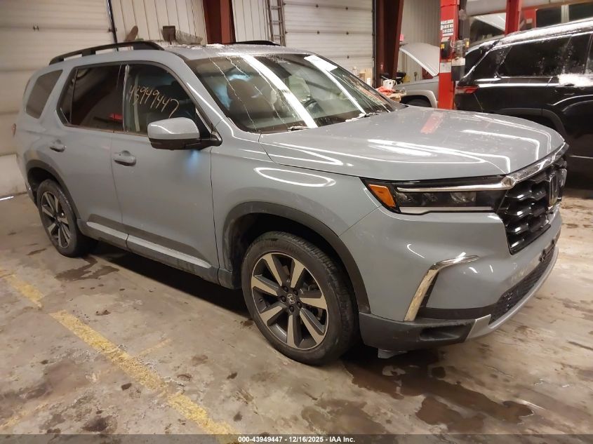 2023 Honda Pilot Awd Elite VIN: 5FNYG1H81PB056538 Lot: 43949447