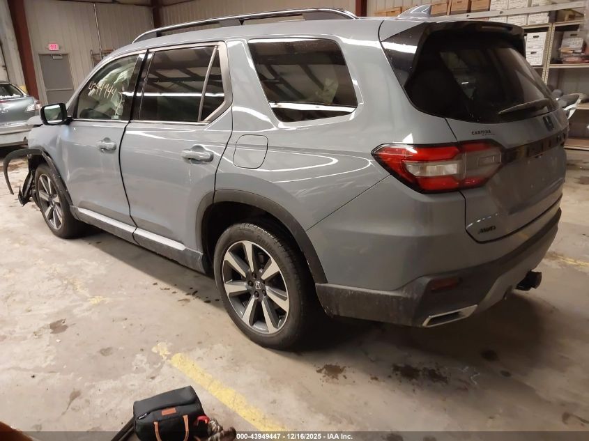 2023 Honda Pilot Awd Elite VIN: 5FNYG1H81PB056538 Lot: 43949447