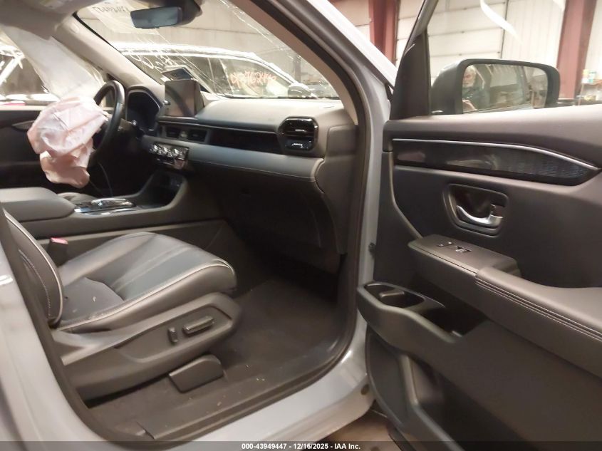 2023 Honda Pilot Awd Elite VIN: 5FNYG1H81PB056538 Lot: 43949447