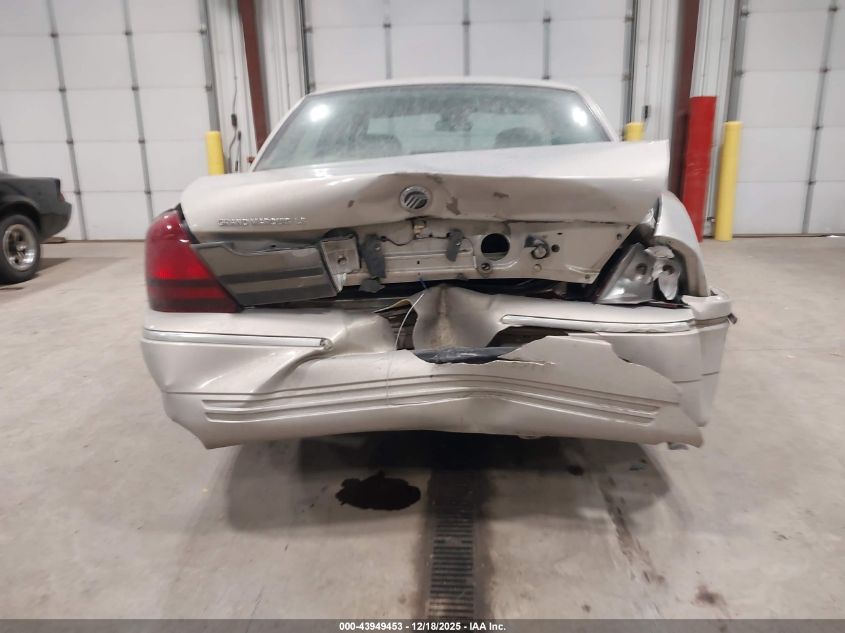 2008 Mercury Grand Marquis Ls VIN: 2MEHM75V58X604661 Lot: 43949453