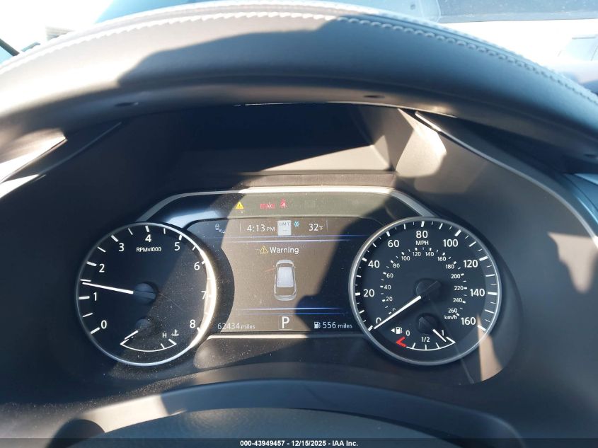 2021 Nissan Murano Sl Fwd VIN: 5N1AZ2CJ8MC121272 Lot: 43949457