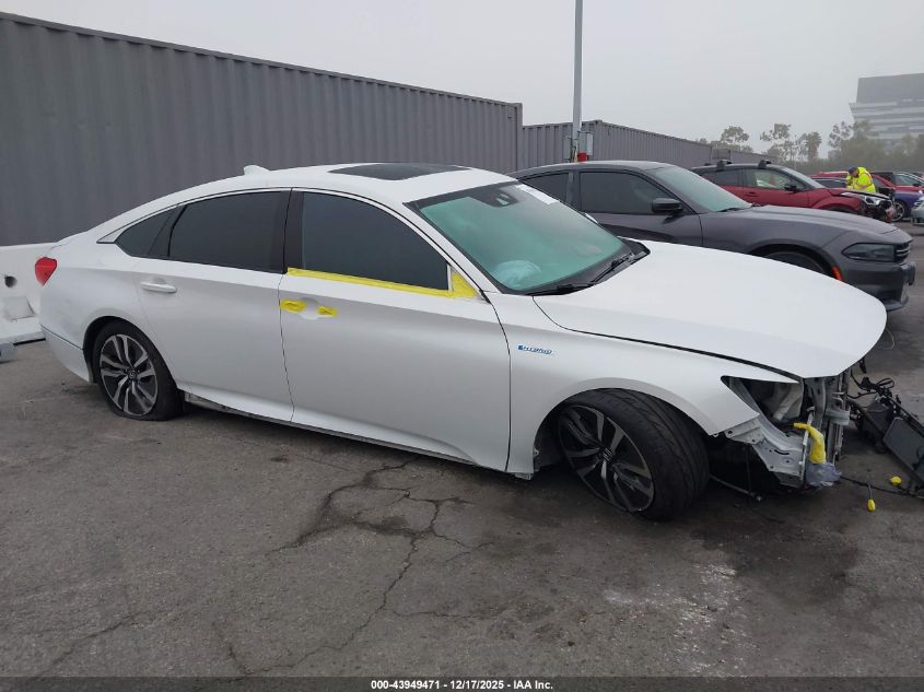 2021 Honda Accord Hybrid Ex-L VIN: 1HGCV3F55MA008678 Lot: 43949471