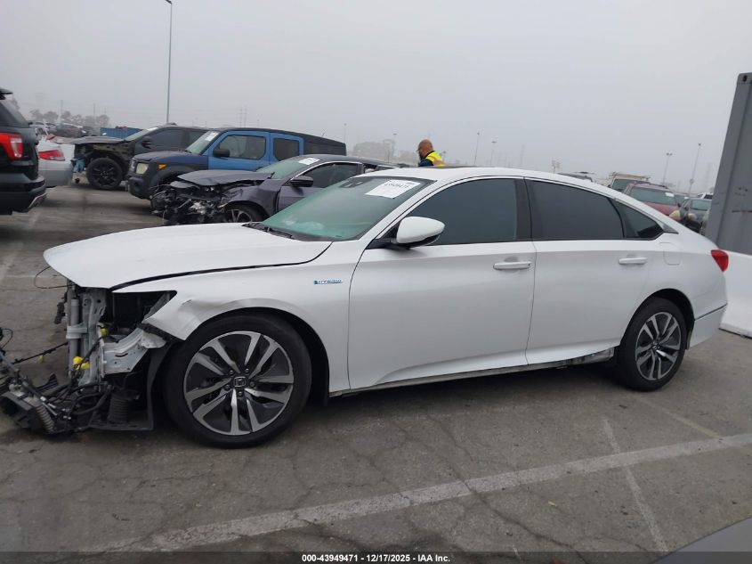 2021 Honda Accord Hybrid Ex-L VIN: 1HGCV3F55MA008678 Lot: 43949471