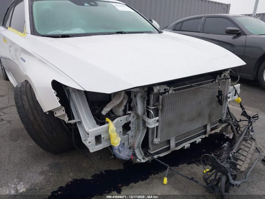 2021 Honda Accord Hybrid Ex-L VIN: 1HGCV3F55MA008678 Lot: 43949471