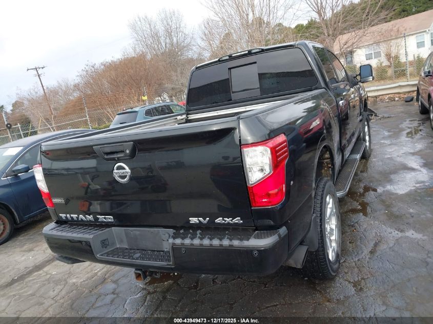 2017 Nissan Titan Xd Sv Diesel VIN: 1N6BA1F46HN509916 Lot: 43949473