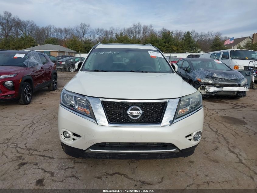 2016 Nissan Pathfinder Platinum VIN: 5N1AR2MM8GC620599 Lot: 43949479