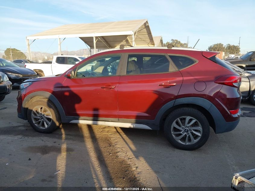 2017 Hyundai Tucson Se VIN: KM8J3CA42HU422625 Lot: 43949484