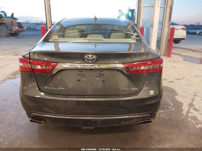2016 Toyota Avalon Limited VIN: 4T1BK1EB1GU240725 Lot: 43949486