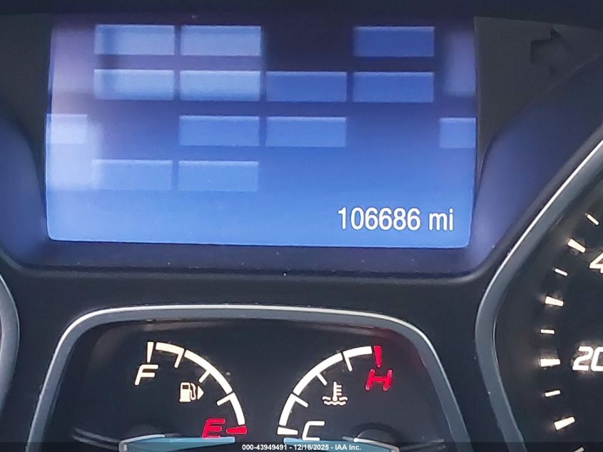 2013 Ford Focus Se VIN: 1FADP3F21DL176069 Lot: 43949491