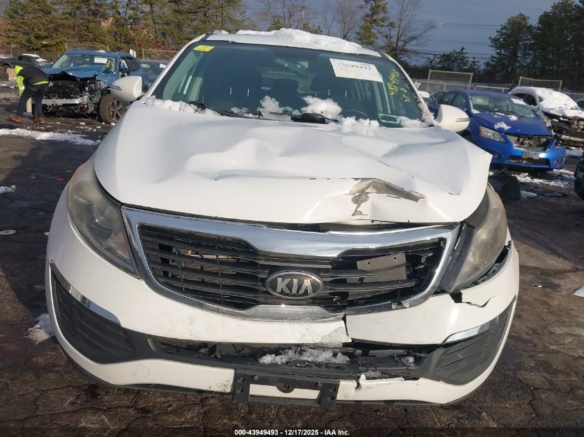 2013 Kia Sportage Lx VIN: KNDPB3A21D7501888 Lot: 43949493