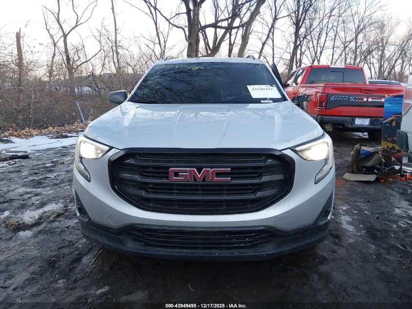 2021 GMC Terrain Fwd Slt VIN: 3GKALPEV2ML372039 Lot: 43949495