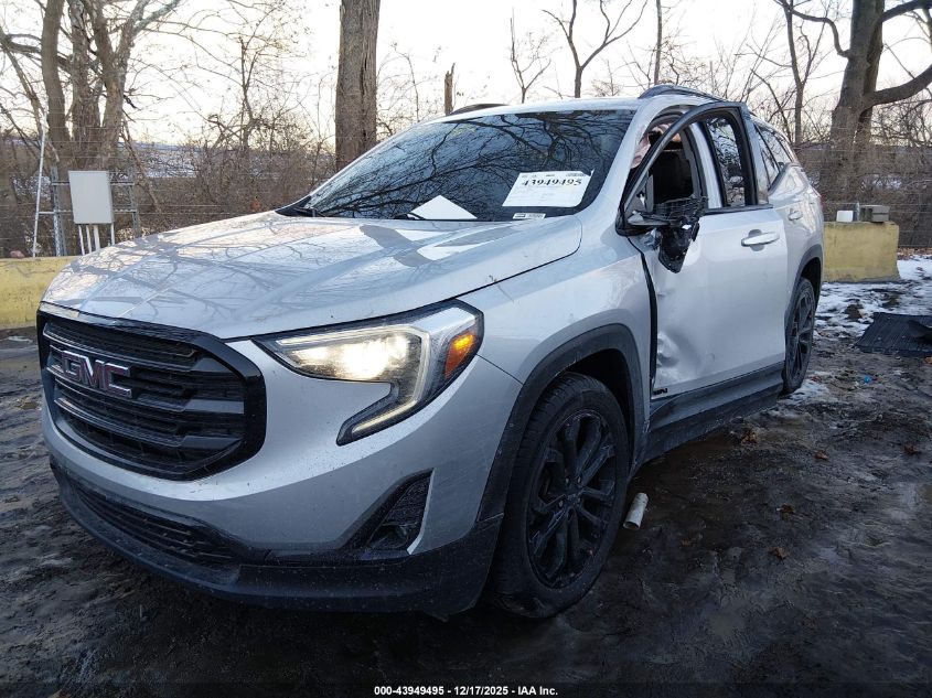 2021 GMC Terrain Fwd Slt VIN: 3GKALPEV2ML372039 Lot: 43949495