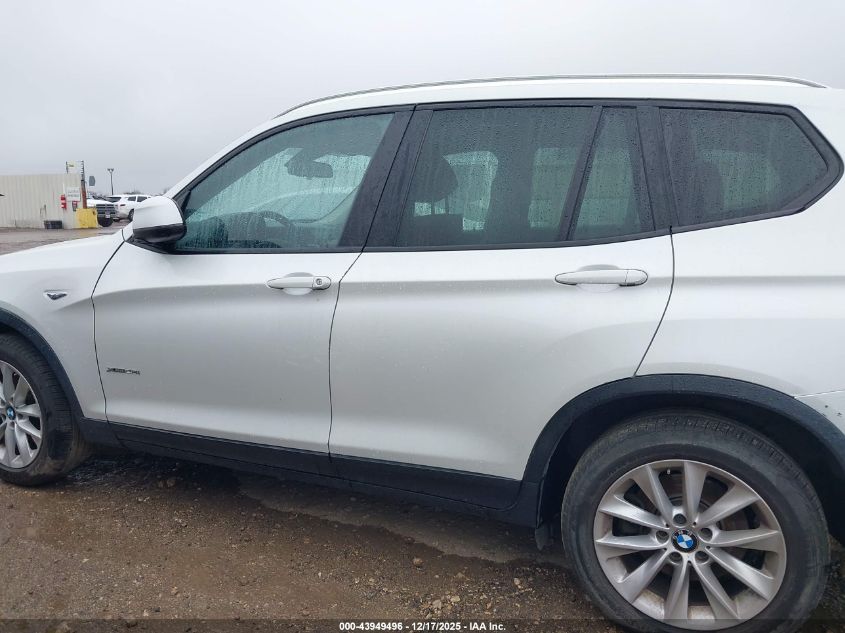 2016 BMW X3 xDrive28I VIN: 5UXWX9C53G0D93148 Lot: 43949496