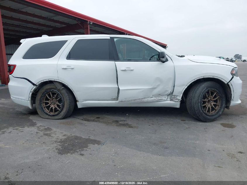 2019 Dodge Durango R/T Rwd VIN: 1C4SDHCT1KC534997 Lot: 43949500