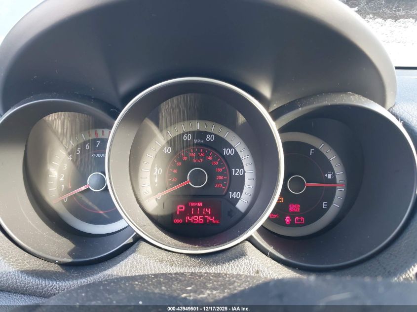 2010 Kia Forte Ex VIN: KNAFU4A24A5815504 Lot: 43949501