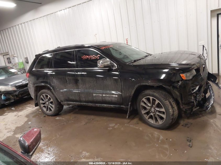 2017 Jeep Grand Cherokee Overland 4X4 VIN: 1C4RJFCG0HC940034 Lot: 43949505